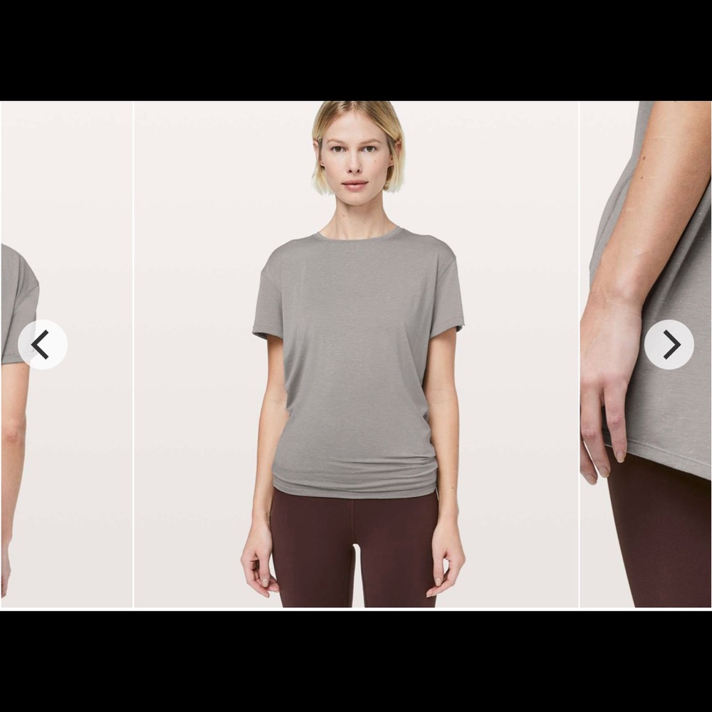 Part Ways lululemon tee size 4